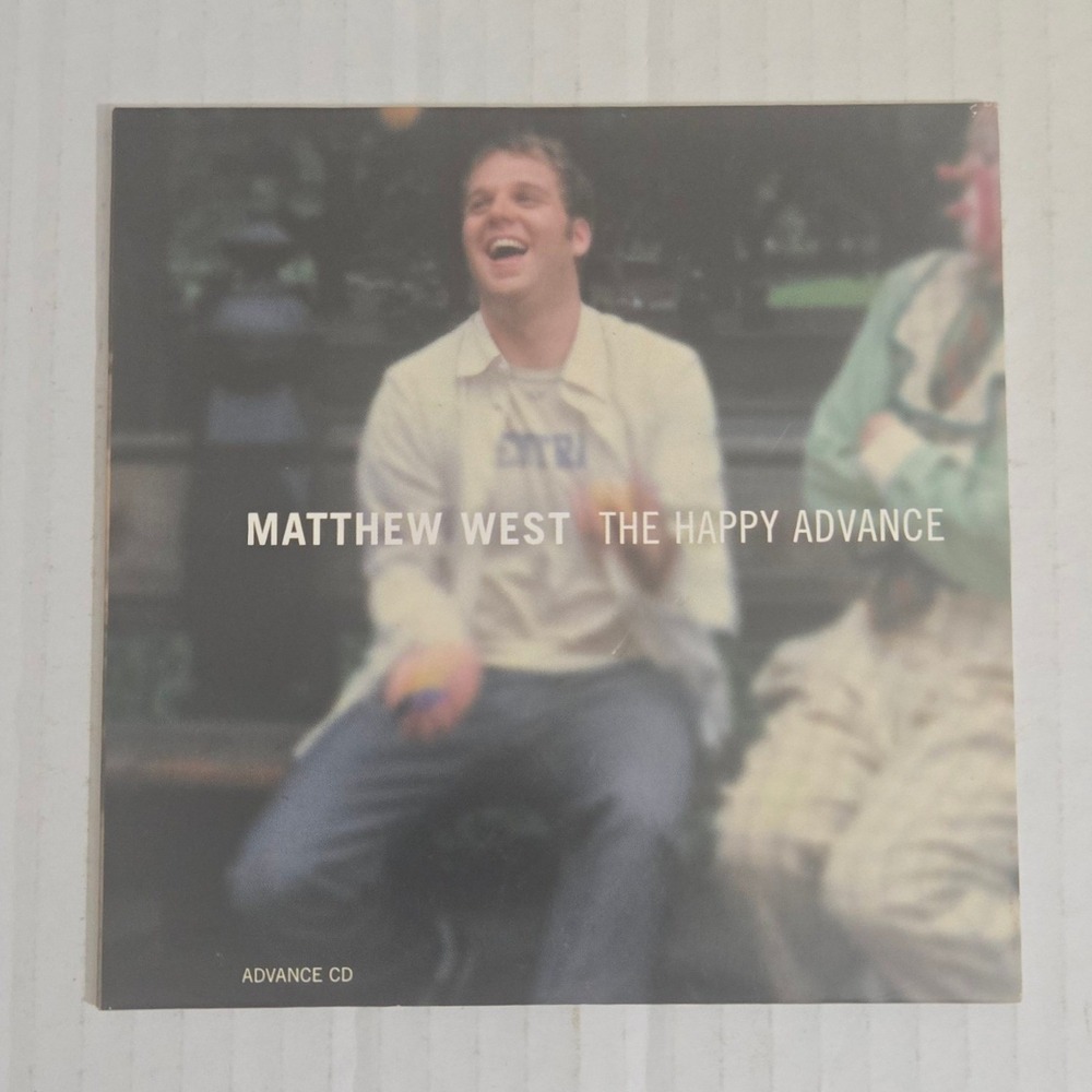 Matthew West The Happy Advance 2003 Promo CD Vintage Christian Pop Rock